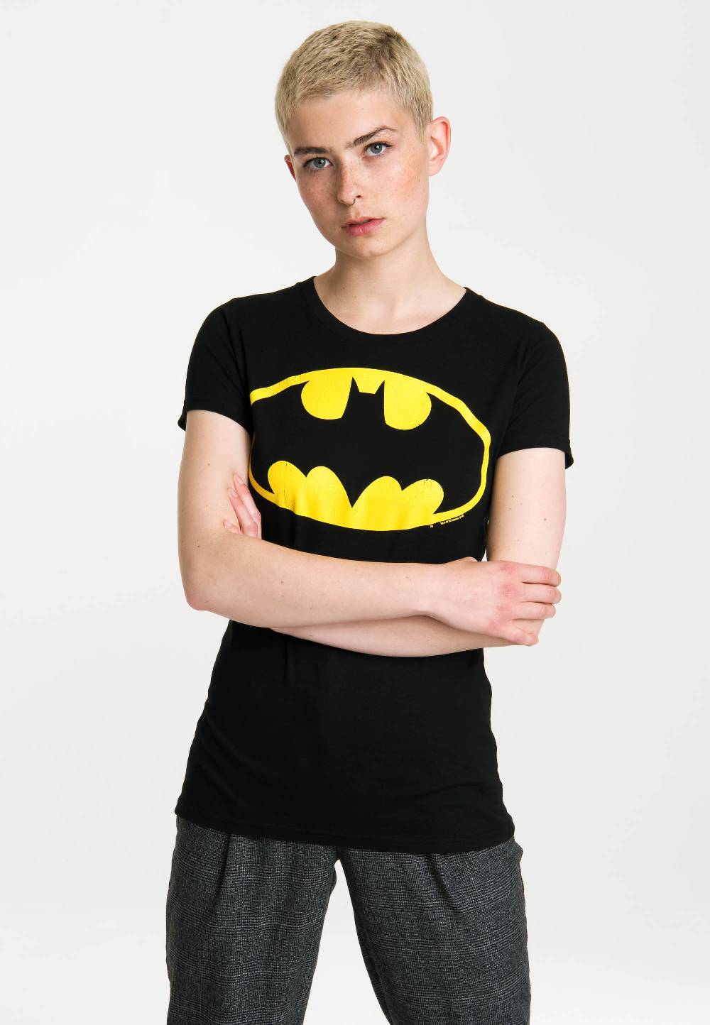 Logoshirt Batman - Logo - DC Comics - T-Shirt Print - Damen