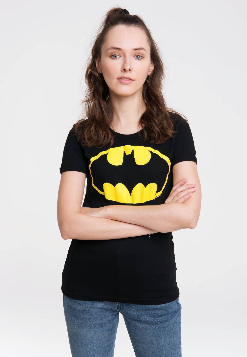 Logoshirt Batman - Logo - DC Comics - T-Shirt Print - Damen
