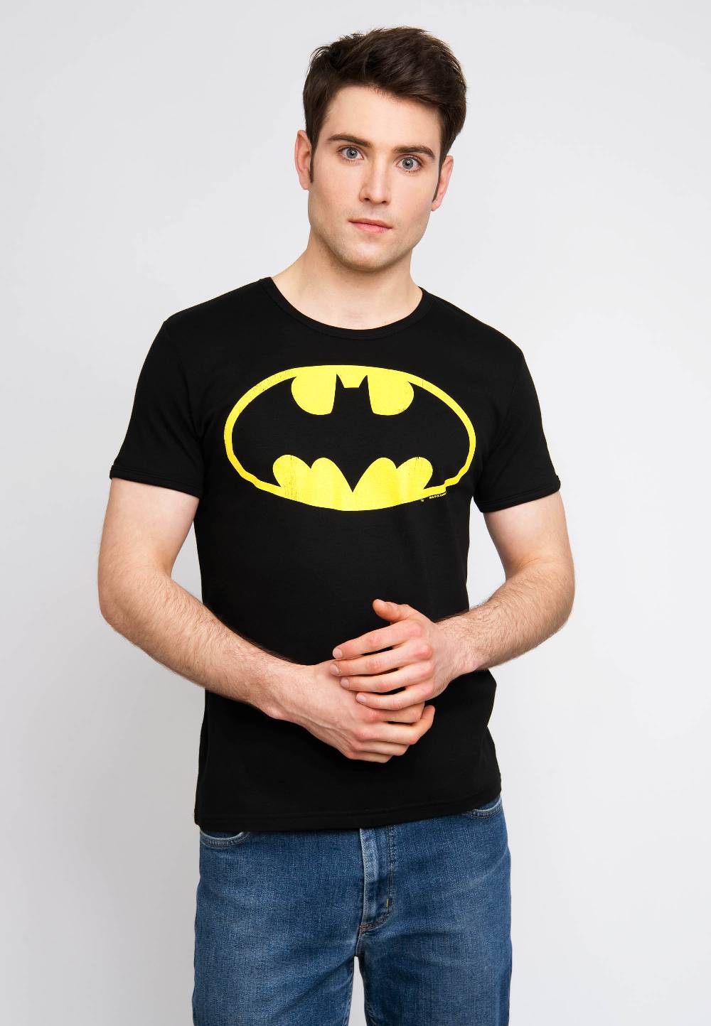 Logoshirt Batman Logo - DC Comics - T-Shirt Print - Herren