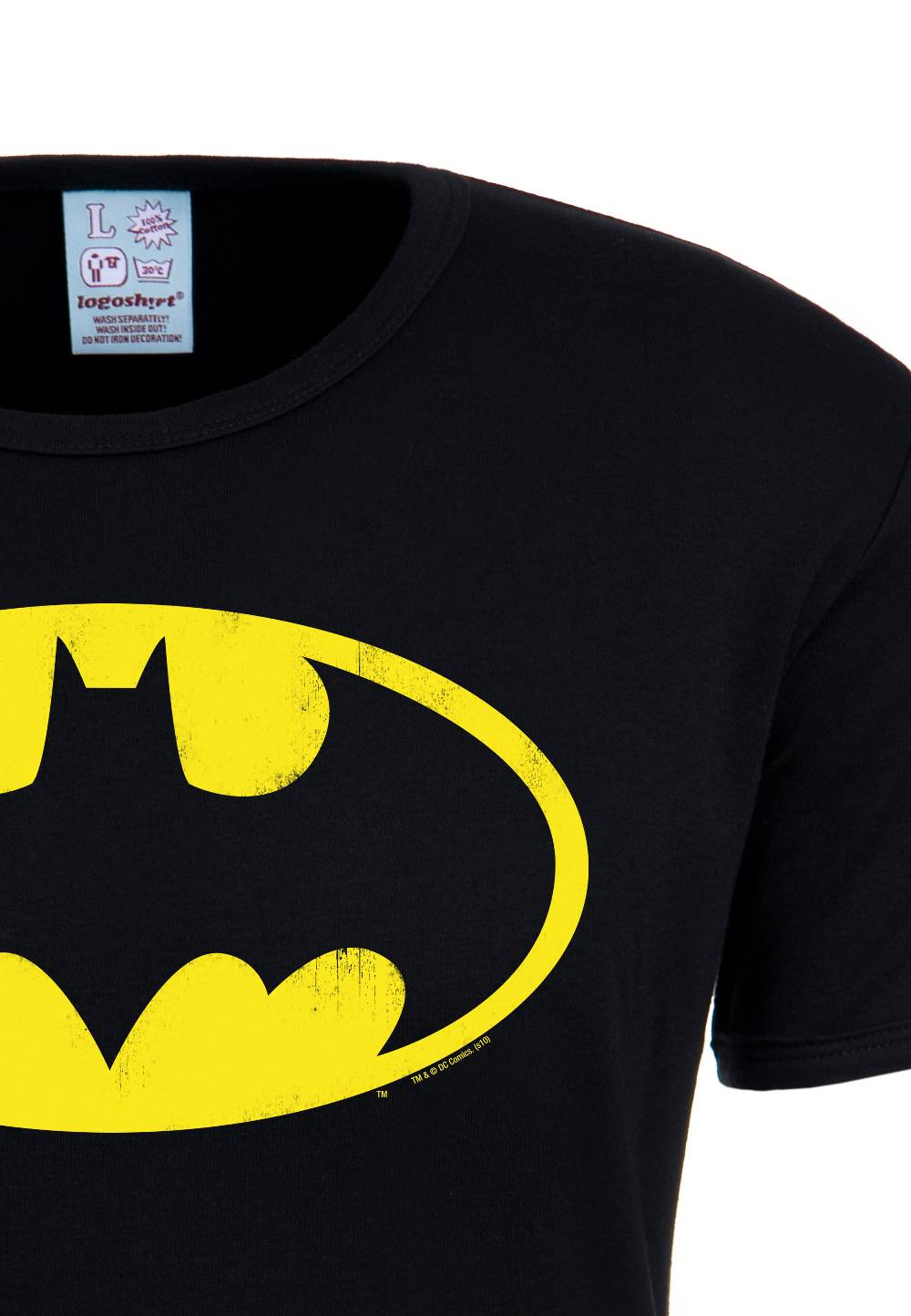 Logoshirt Batman Logo - DC Comics - T-Shirt Print - Herren