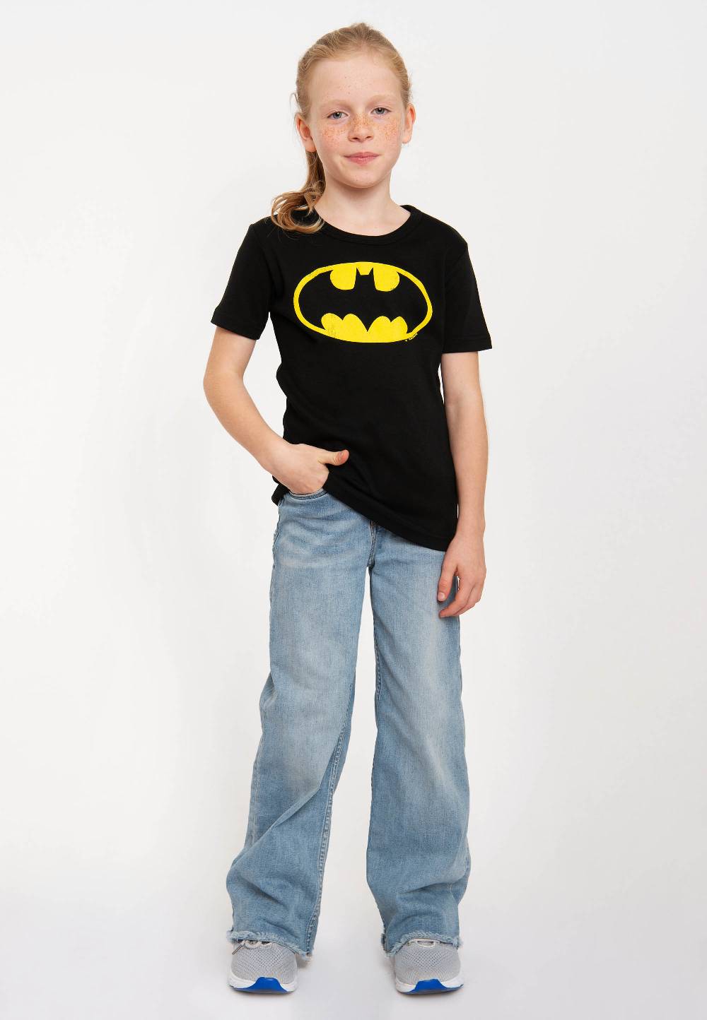 Logoshirt Batman - Logo - DC Comics - T-Shirt Print - Kinder