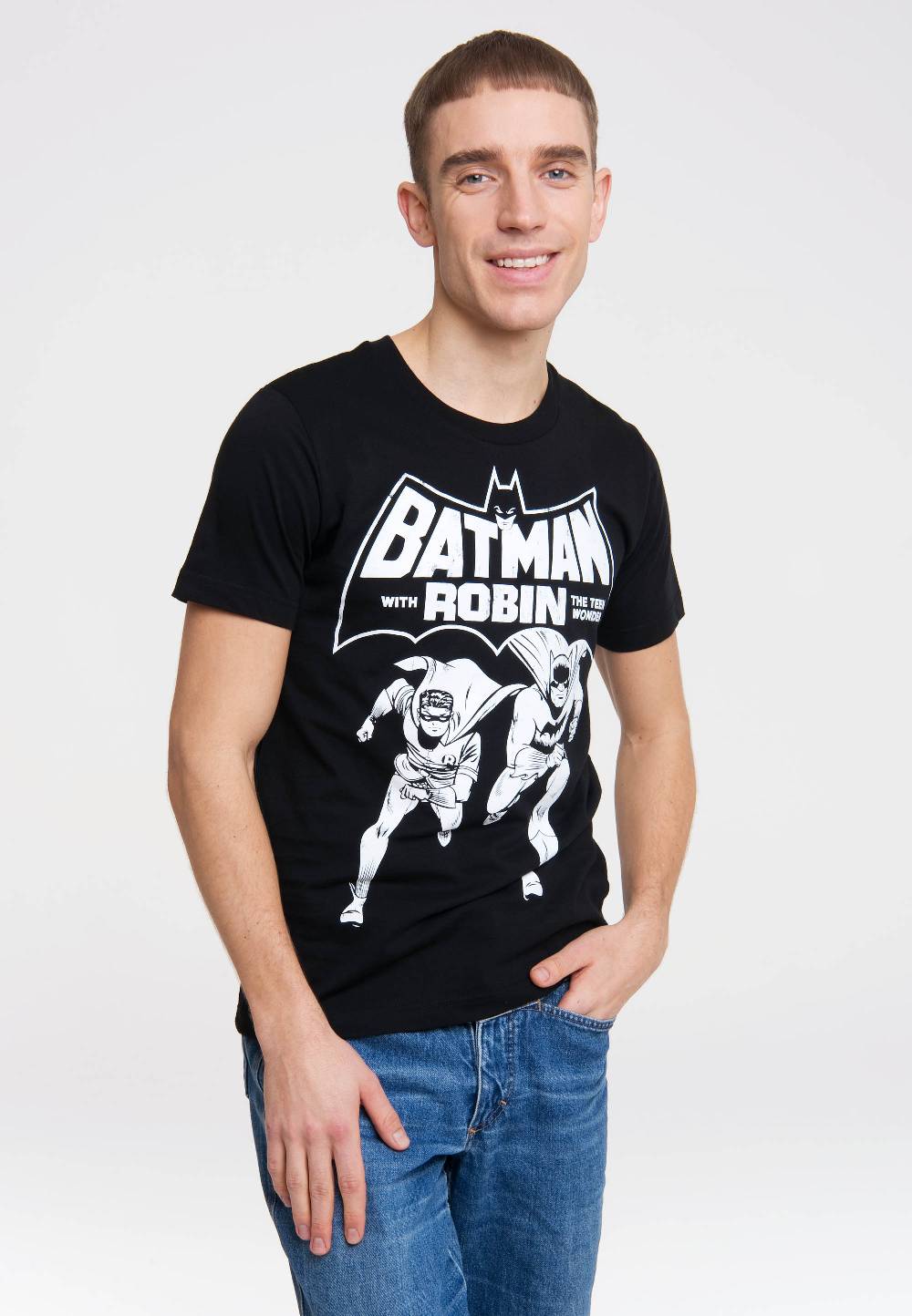 Logoshirt Batman & Robin - The Teen Wonder - DC Comics - T-Shirt Print