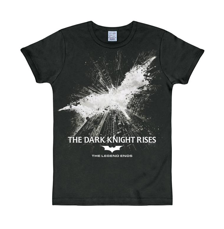 Logoshirt Batman - The Dark Knight Rises - DC Comics - T-Shirt Print - Herren