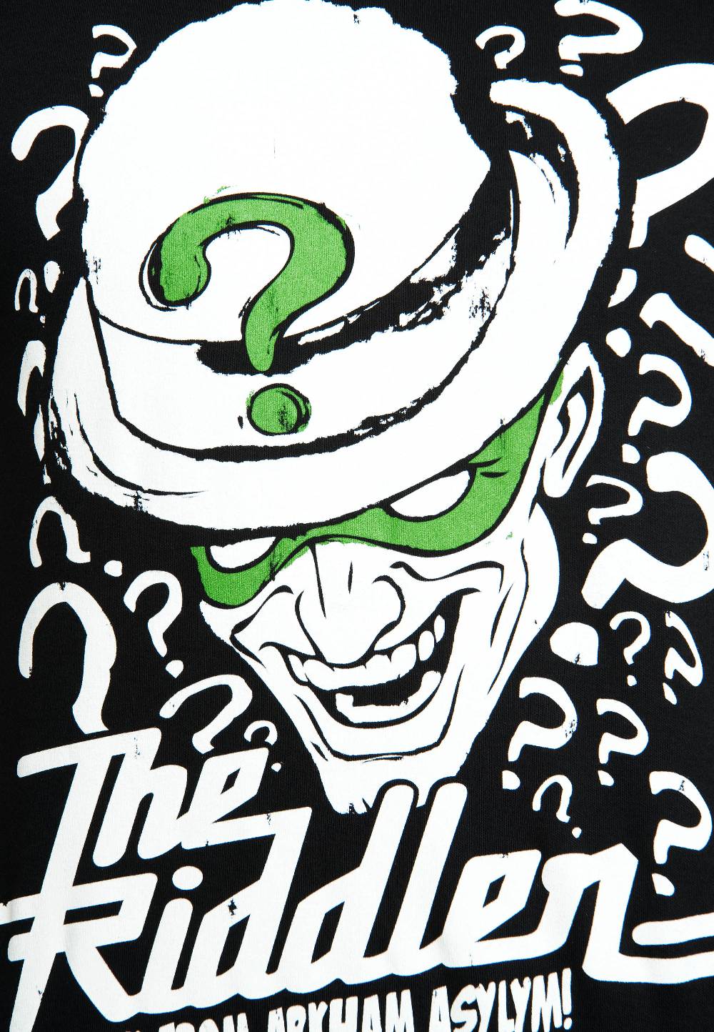 Logoshirt Batman - The Riddler - Back From Arkham Asylym - DC Comics - T-Shirt Print - Herren