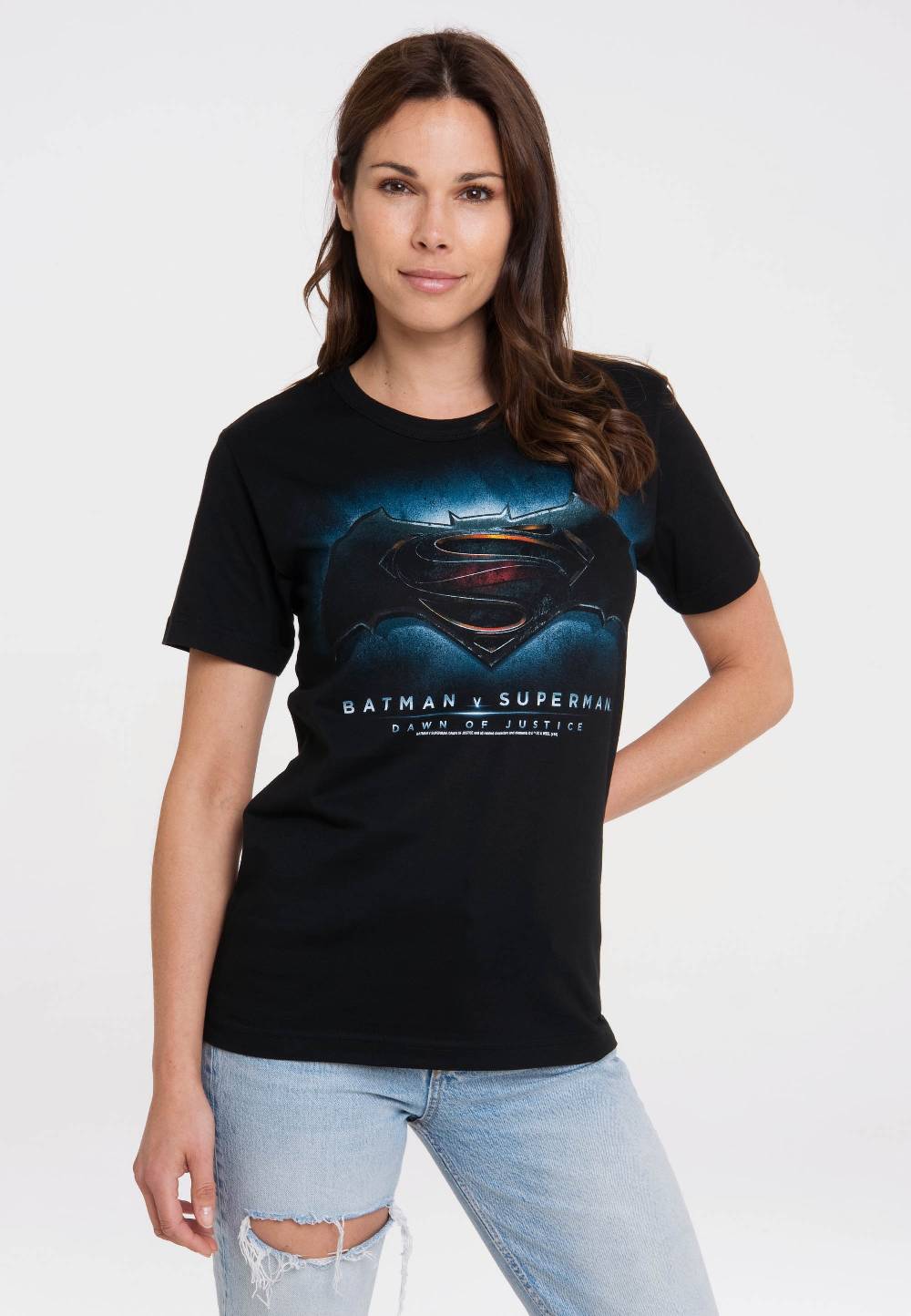 Logoshirt Batman V Superman - Dawn Of Justice - DC Comics - T-Shirt Print - Damen