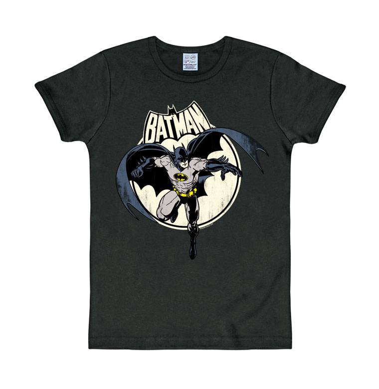 Logoshirt Batman - Vollmond - DC Comics - T-Shirt Print - Damen