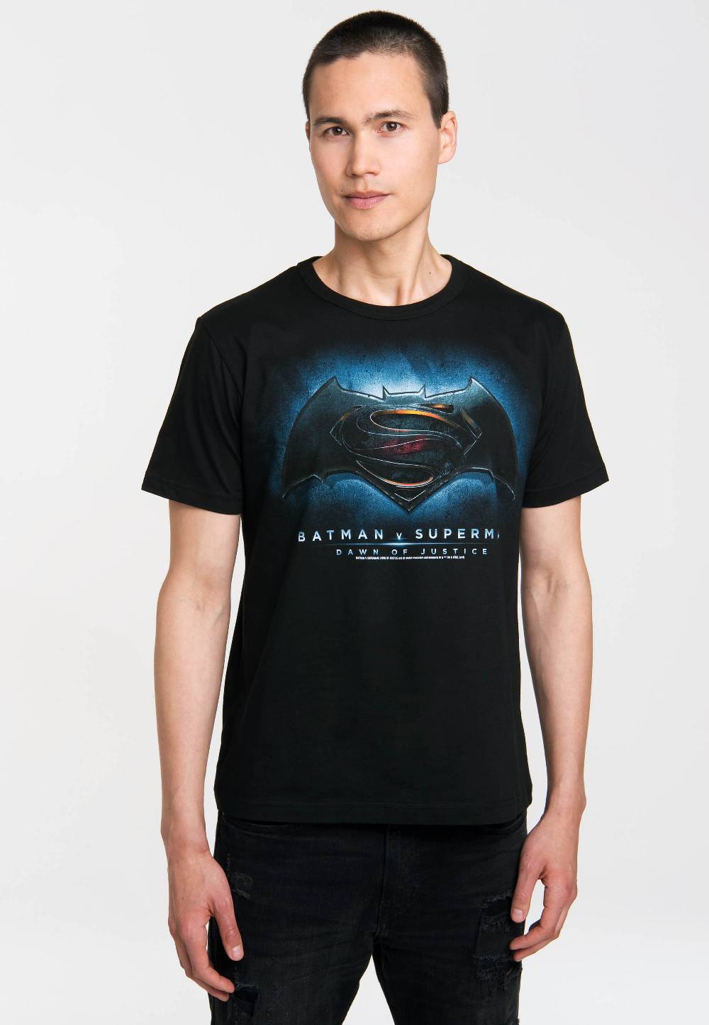 Logoshirt Batman Vs Superman - Dawn Of Justice - DC Comics - T-Shirt Print - Herren