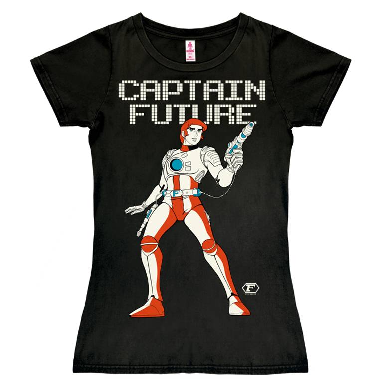 Logoshirt Captain Future - Wizard of Science - T-Shirt Print - Damen
