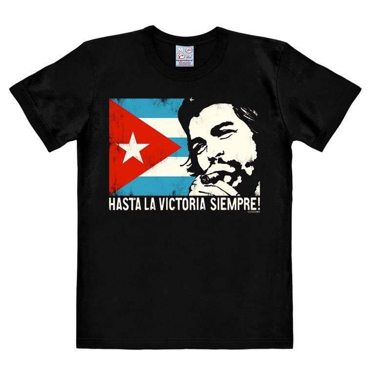 Logoshirt Che Guevara - Cuban Flag - T-Shirt Print - Herren