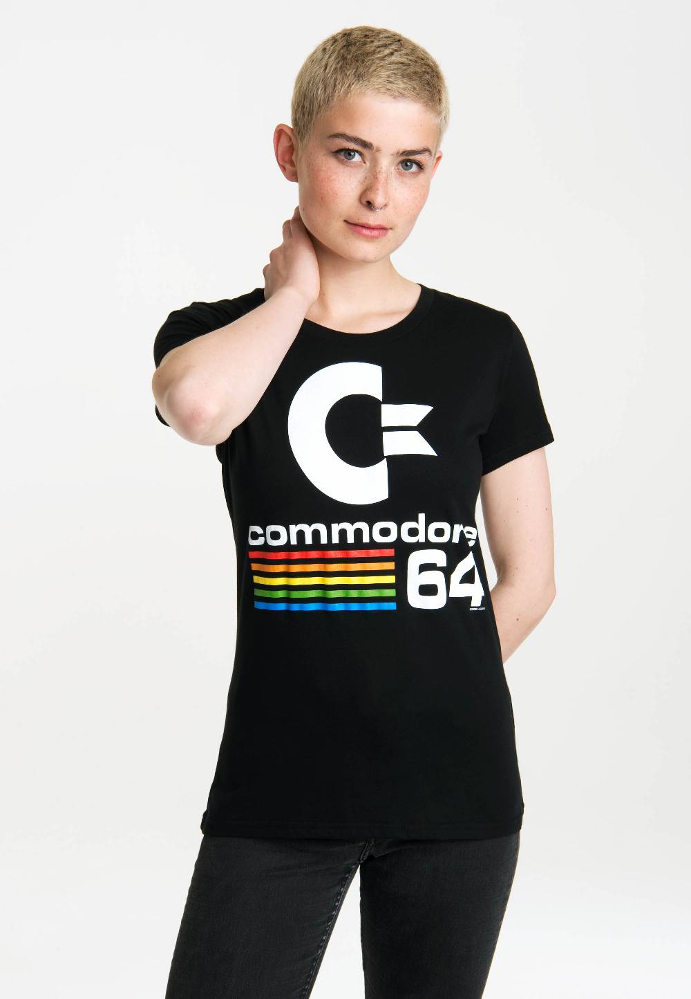 Logoshirt Commodore 64 - C64 Logo - T-Shirt Print - Damen