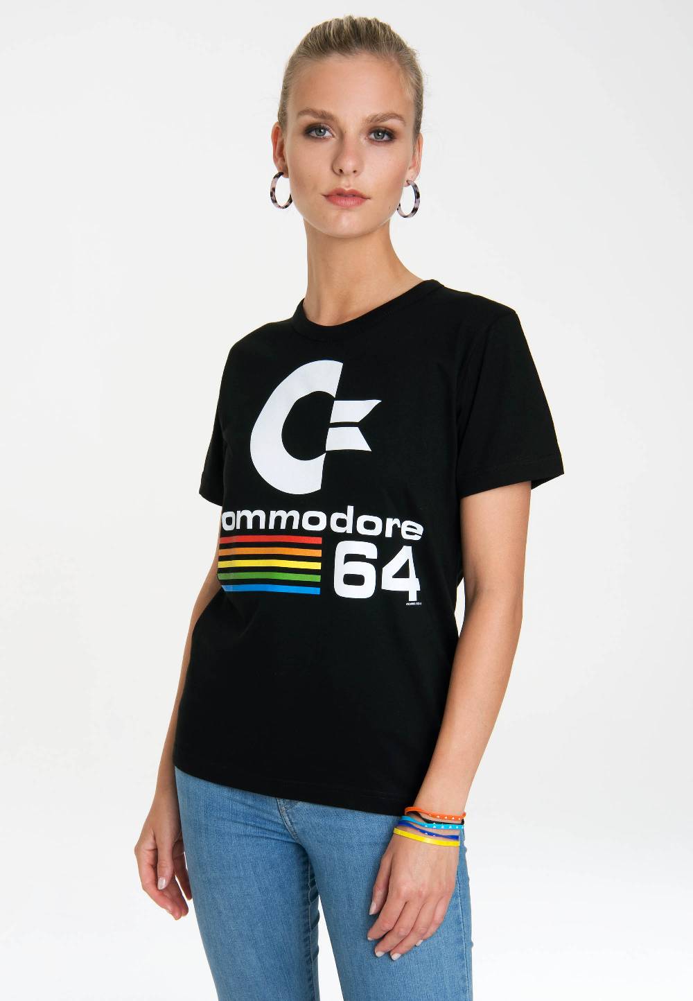 Logoshirt Commodore 64 - C64 Logo - T-Shirt Print - Damen