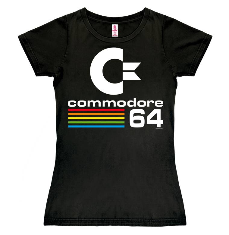 Logoshirt Commodore 64 - C64 Logo - T-Shirt Print - Damen