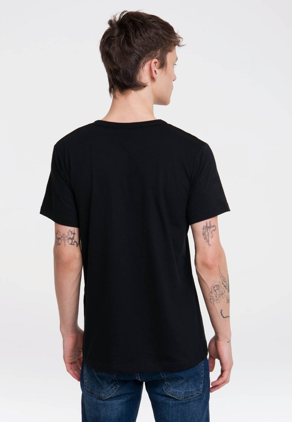 Logoshirt Deadpool Face - Marvel Comics - T-Shirt Print - Herren