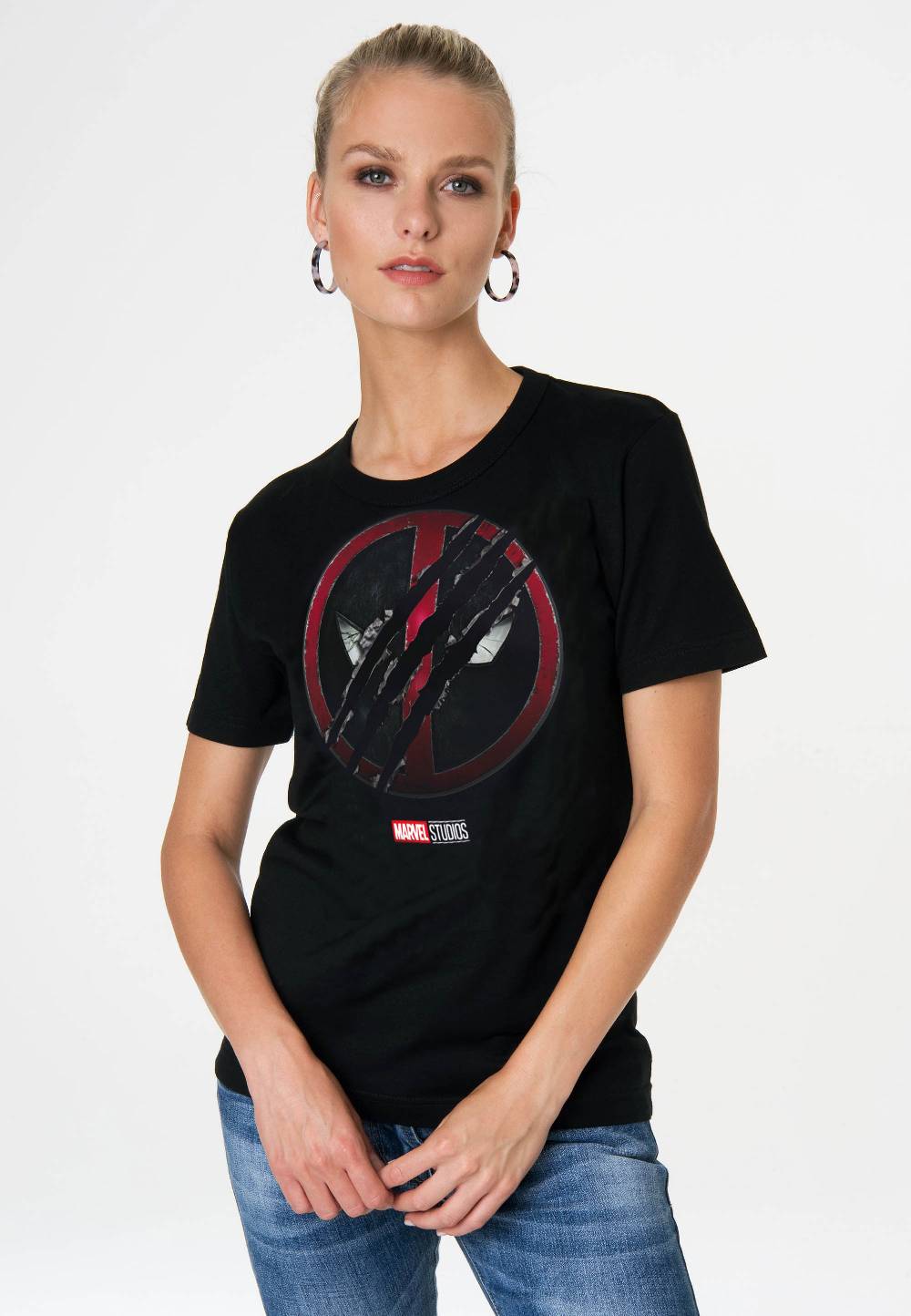 Logoshirt Deadpool & Wolverine - Marvel Comics - T-Shirt Print - Damen