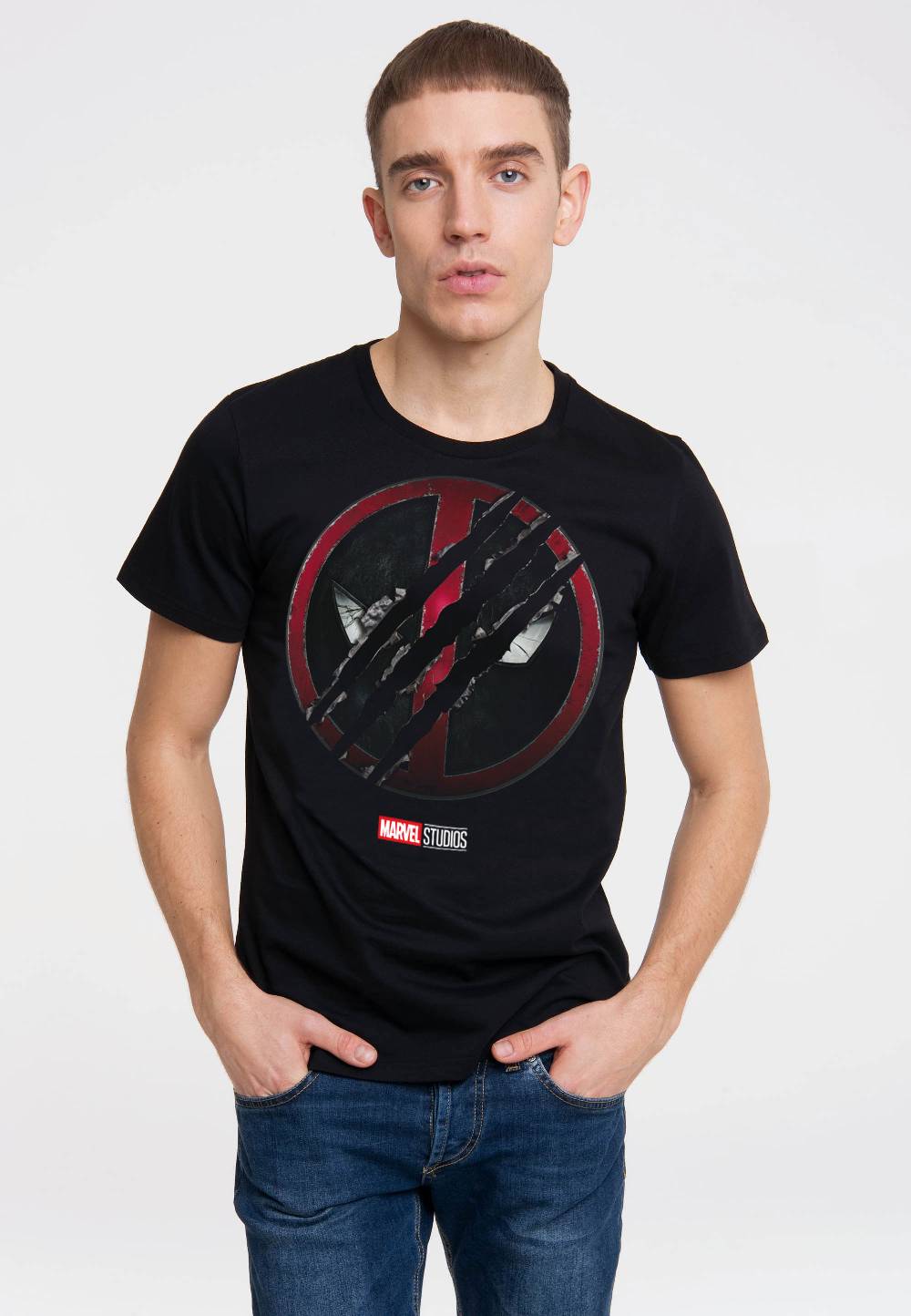 Logoshirt Deadpool & Wolverine - Marvel Comics - T-Shirt Print - Herren