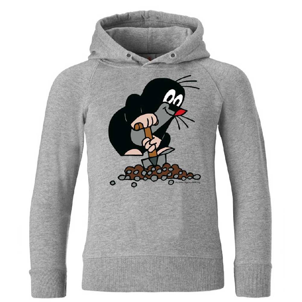 Logoshirt Der Kleine Maulwurf - Hügel - Kapuzenpullover - Hoodie Print - Kinder