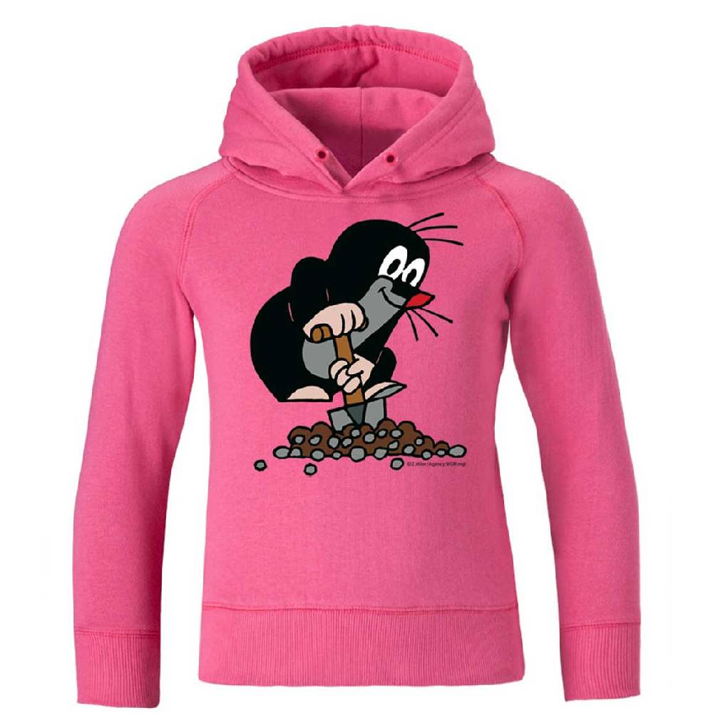Logoshirt Der Kleine Maulwurf - Hügel - Kapuzenpullover - Hoodie Print - Kinder
