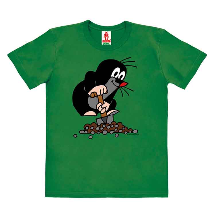Logoshirt Der kleine Maulwurf - Hügel - Organic - T-Shirt Print - Kinder