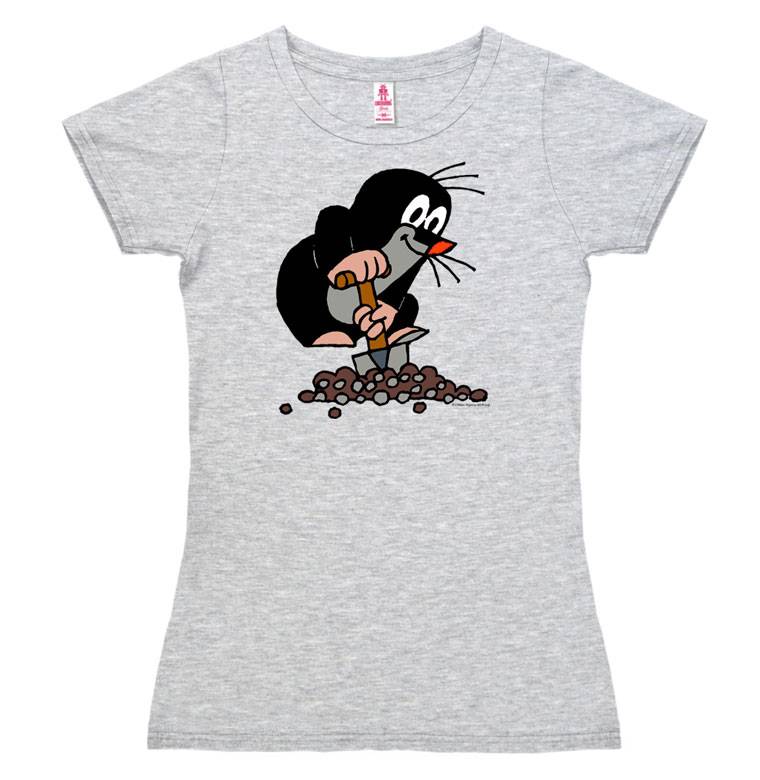 Logoshirt Der Kleine Maulwurf - Hügel - T-Shirt Print - Damen