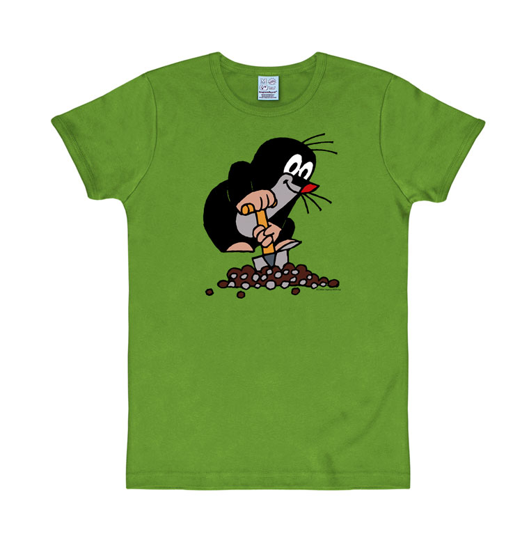 Logoshirt Der kleine Maulwurf - Hügel - T-Shirt Print - Herren