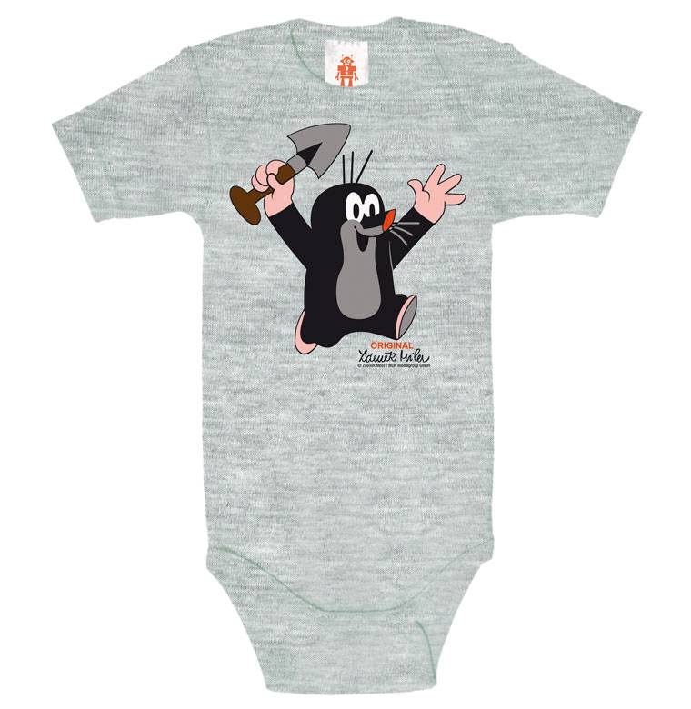 Logoshirt Der kleine Maulwurf - Juhu - Baby Body - Kurzarm