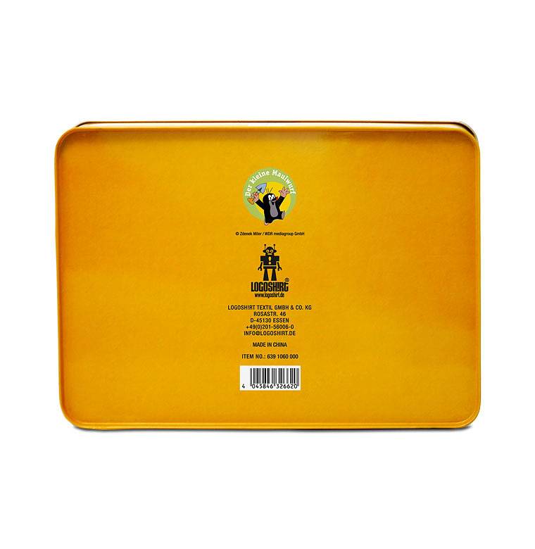 Logoshirt Der Kleine Maulwurf - Juhu - Blechdose Mit Abnehmbarem Deckel