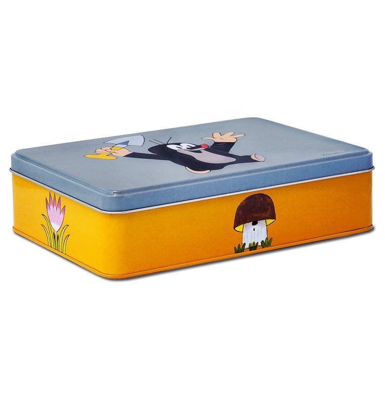 Logoshirt Der kleine Maulwurf - Juhu - Blechdose mit abnehmbarem Deckel Logoshirt Der kleine Maulwurf - Juhu - Blechdose mit abnehmbarem Deckel