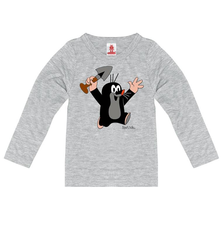 Logoshirt Der kleine Maulwurf - Juhu - Langarmshirt Print - Kinder