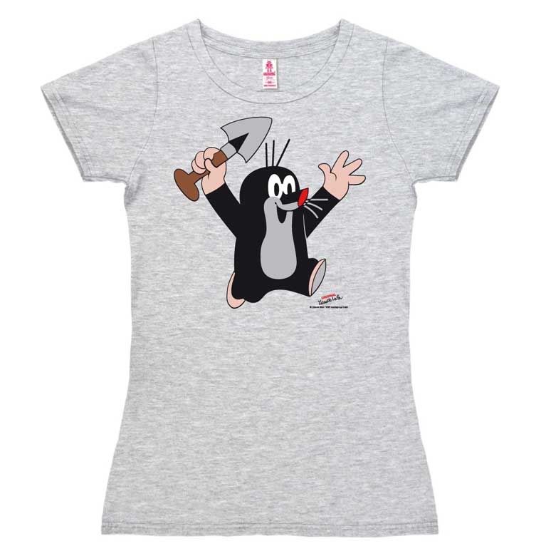 Logoshirt Der Kleine Maulwurf - Juhu - T-Shirt Print - Damen