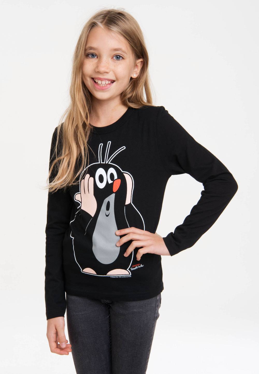 Logoshirt Der Kleine Maulwurf - Oh Oh! - Langarmshirt - Print - Kinder