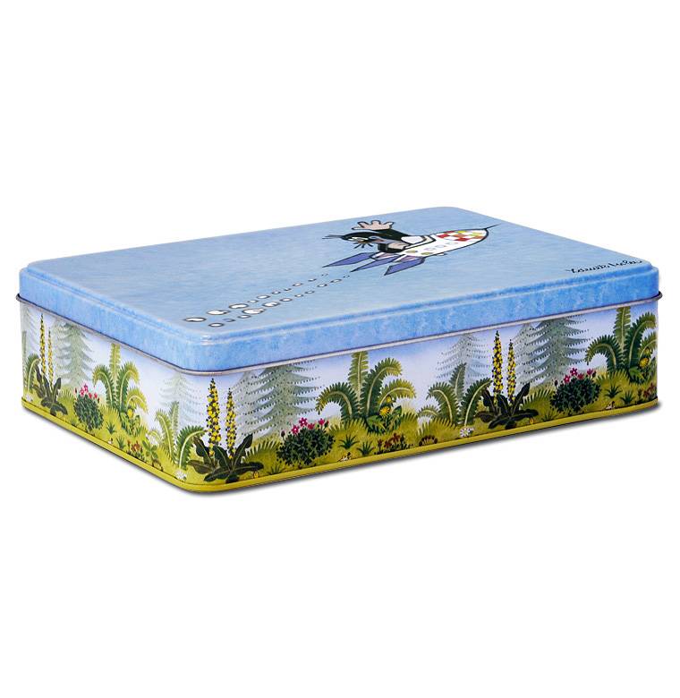 Logoshirt Der kleine Maulwurf - Rakete - Blechdose mit abnehmbarem Deckel