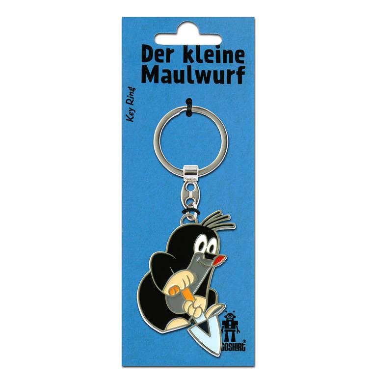 Logoshirt Der kleine Maulwurf - Schaufeln - Schlüsselanhänger
