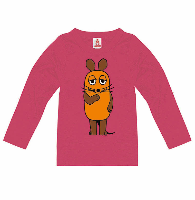 Logoshirt Die Maus - Die Sendung mit der Maus - Langarmshirt Print - Kinder