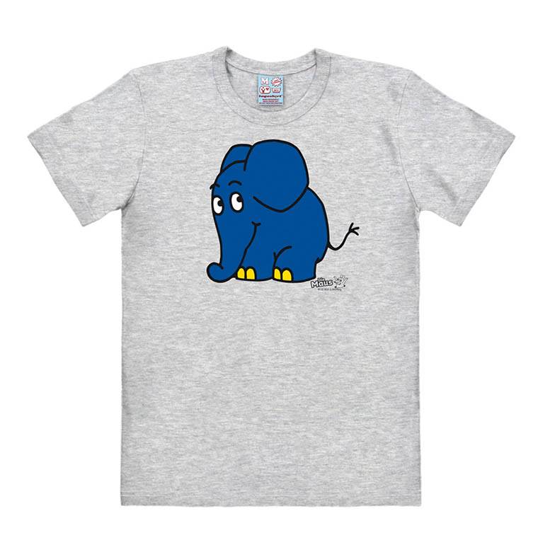 Logoshirt Die Sendung mit der Maus - Elefant - T-Shirt Print - Damen
