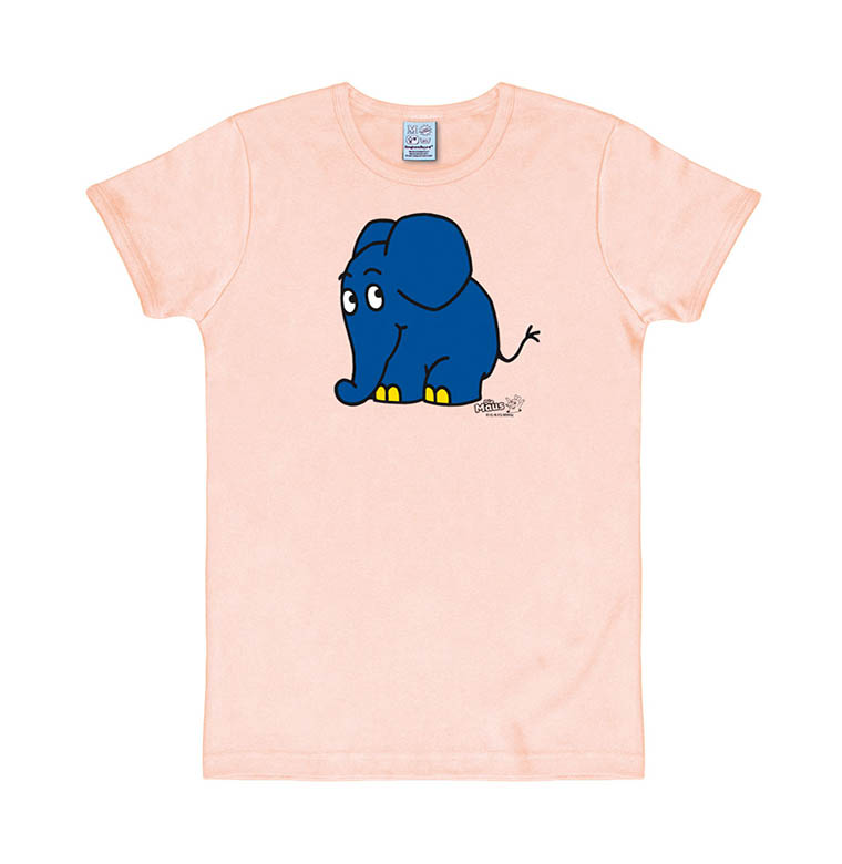 Logoshirt Die Sendung mit der Maus - Elefant - T-Shirt Print - Damen