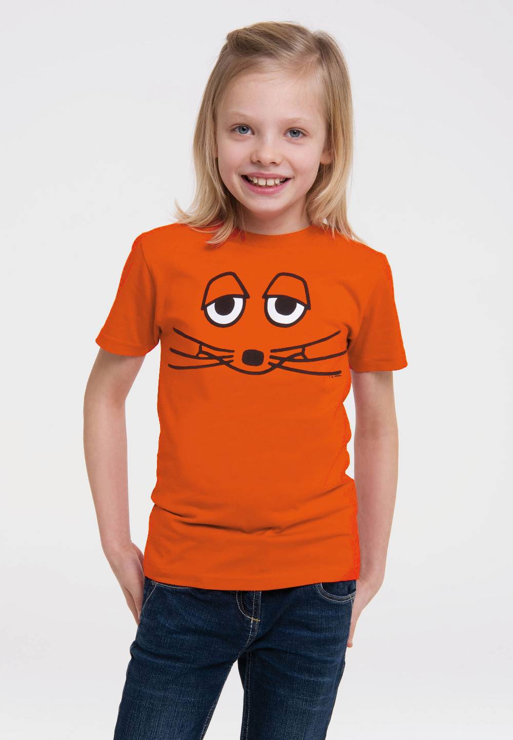 Logoshirt Die Sendung Mit Der Maus - Maus - Gesicht - Organic - T-Shirt Print - Kinder