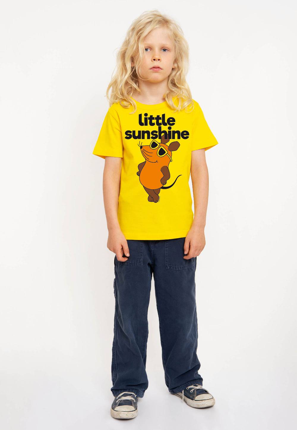 Logoshirt Die Sendung Mit Der Maus - Maus - Little Sunshine - Bio - T-Shirt Print - Kinder