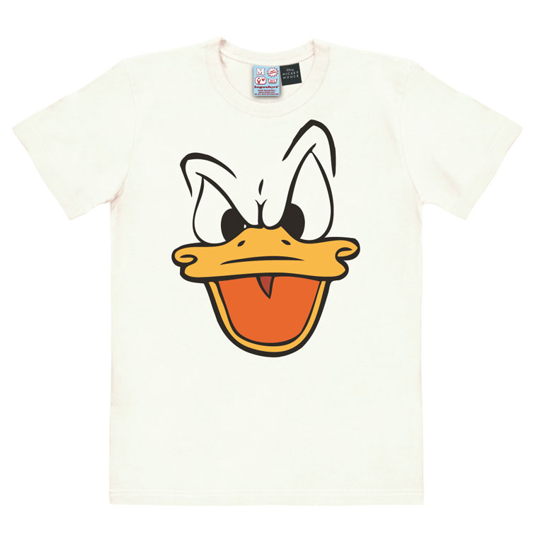 Logoshirt Disney - Donald Duck - Gesicht - T-Shirt Print - Herren