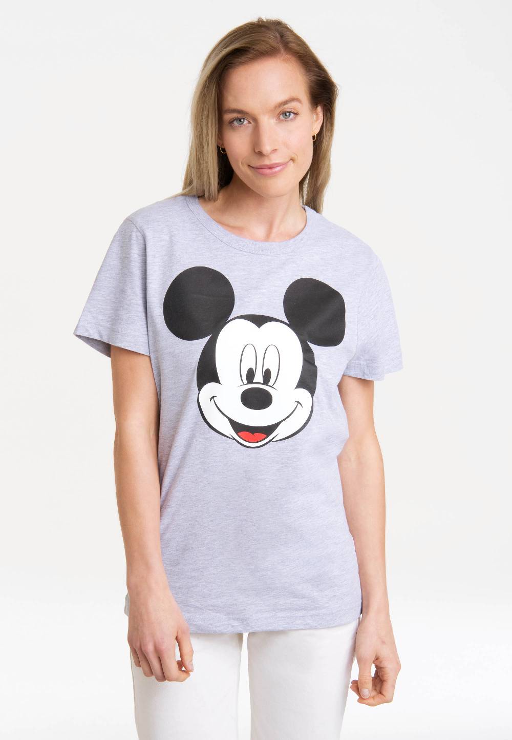 Logoshirt Disney - Micky Maus - Gesicht - T-Shirt Print - Damen