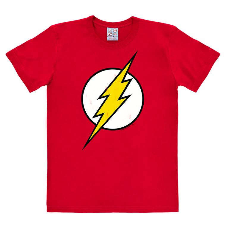 Logoshirt Flash - Logo - DC Comics - T-Shirt Print - Herren