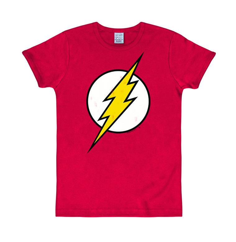 Logoshirt Flash Logo - DC Comics - T-Shirt Print - Herren