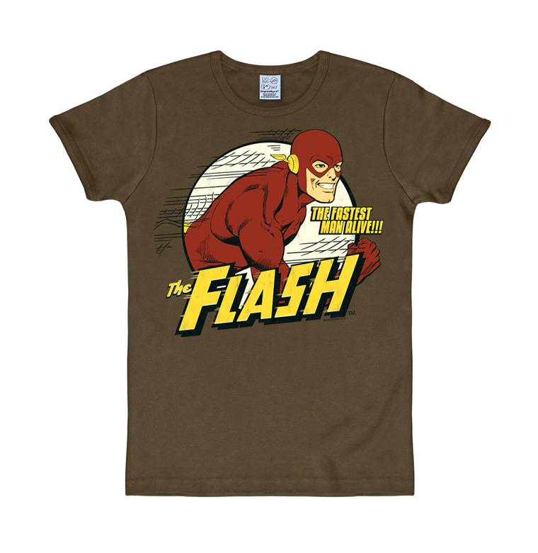 Logoshirt Flash - The Fastest Man Alive - DC Comics - T-Shirt Print - Damen
