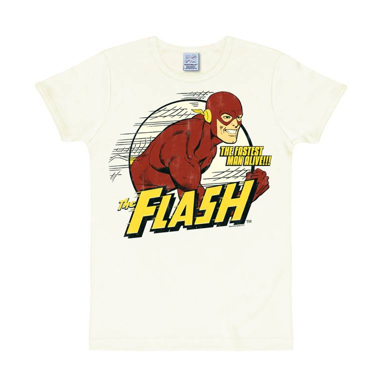 Logoshirt Flash - The Fastest Man Alive - DC Comics - T-Shirt Print - Damen