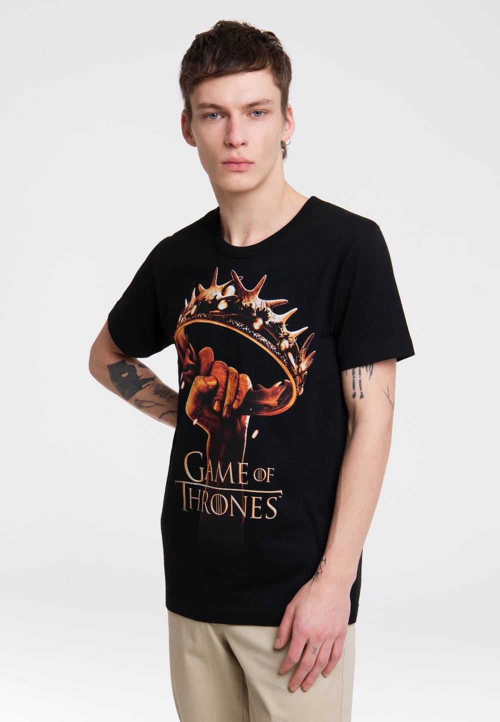 Logoshirt Game Of Thrones - Krone - T-Shirt Print - Herren