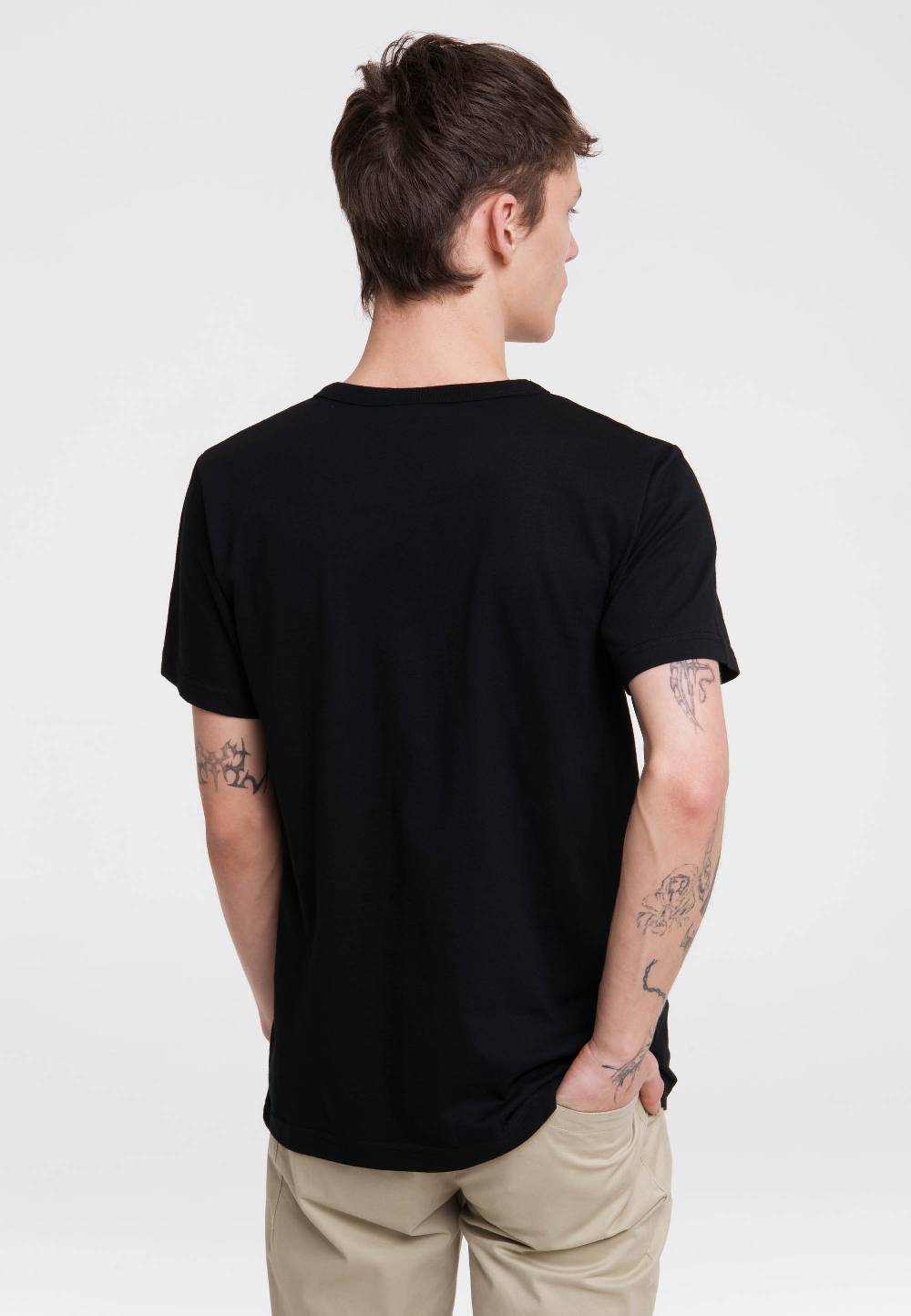 Logoshirt Game Of Thrones - Schattenwolf - Winter Is Coming - T-Shirt Print - Herren