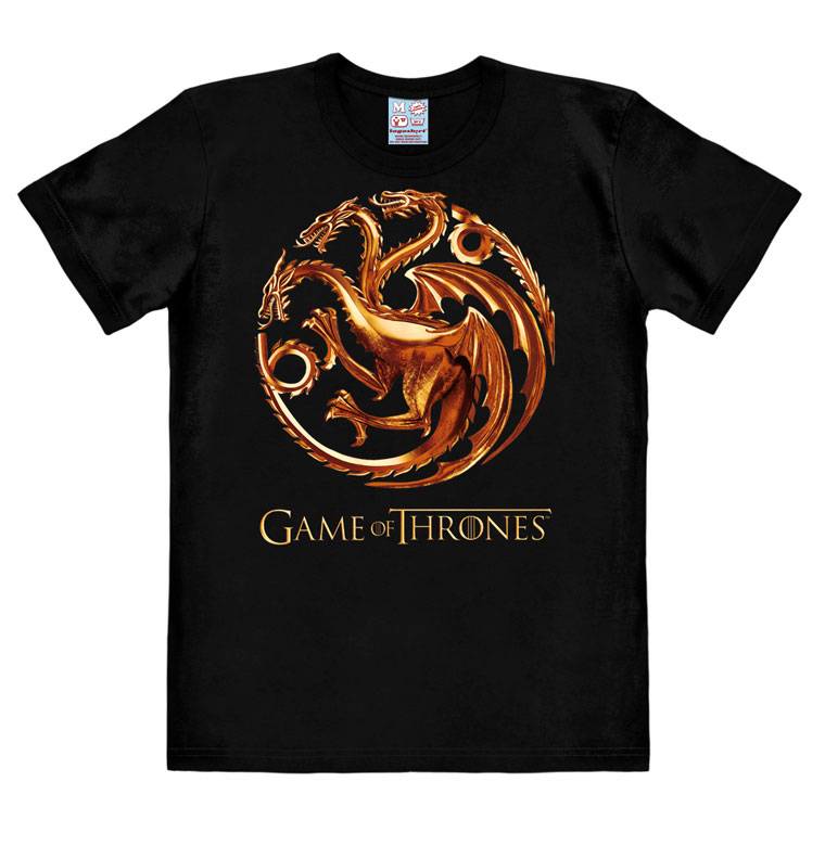 Logoshirt Game Of Thrones - Targaryen - Wappen - Drachen - T-Shirt Print - Damen