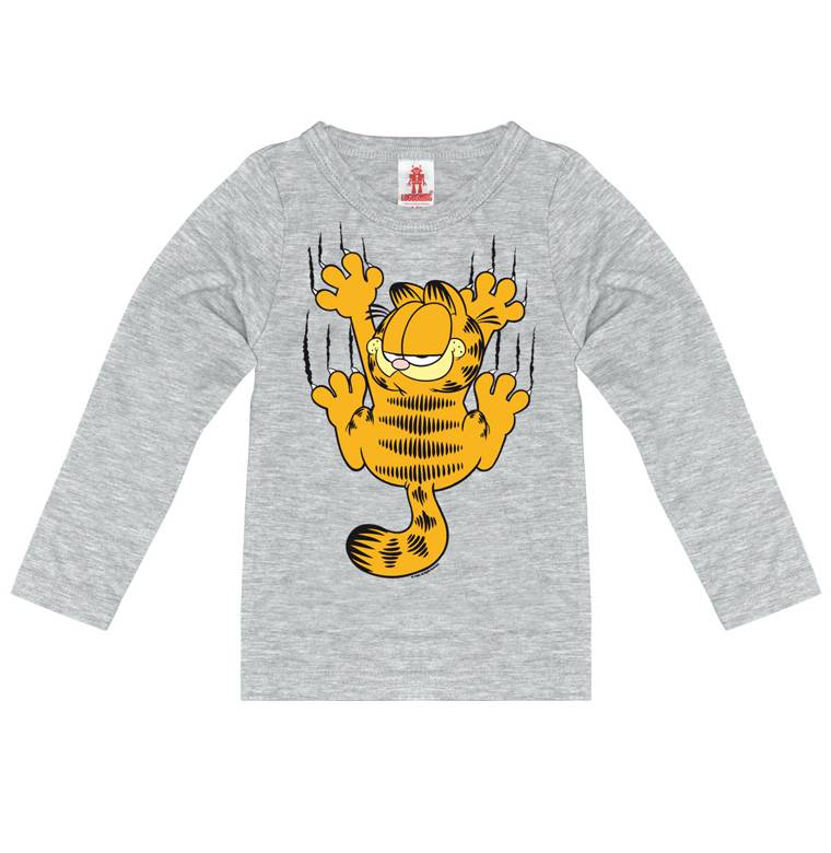 Logoshirt Garfield - Scratches - Langarmshirt Print - Kinder