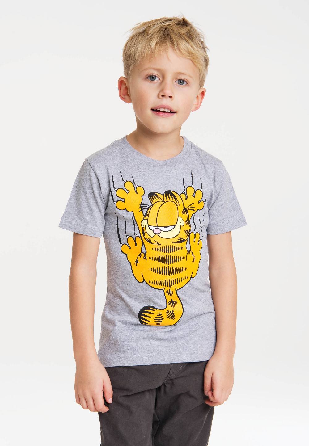 Logoshirt Garfield - Scratches - Organic - T-Shirt Print - Kinder