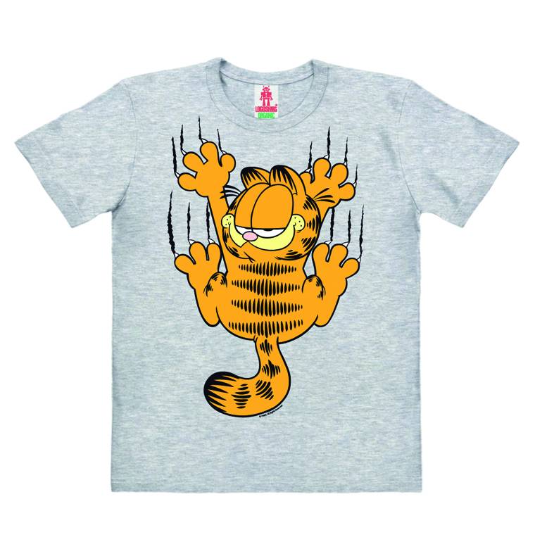 Logoshirt Garfield - Scratches - Organic - T-Shirt Print - Kinder