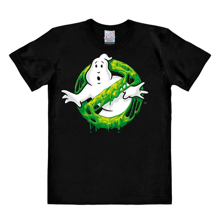 Logoshirt Ghostbusters - Slime Logo - T-Shirt Print - Herren